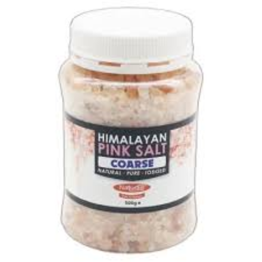 NATURALLI HIMALAYAN PINK SALT COARSE 500G